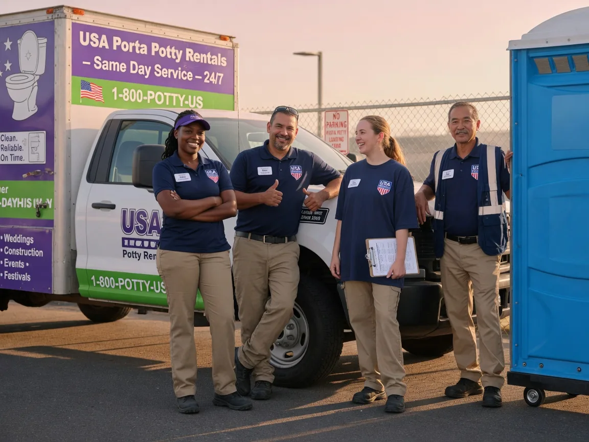 Porta Potty Rental company in Victoria, VA